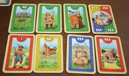 カードカソンヌ Cardcassonne ボードゲームレビュー