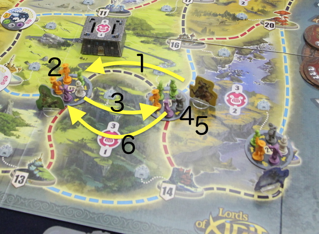 クシディット王国記/Lords of Xidit - ボードゲームレビュー